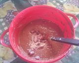 Foto del paso 6 de la receta: Torta agosto de cacao y membrillo con avena vegana