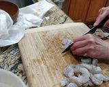 A picture of step 8 of Vietnamese Tofu Stuffed with Meat.