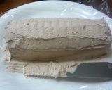 A picture of step 5 of Chocolate Cream Biscuit Cake.