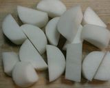 A picture of step 2 of Pressure Cooked Chicken Drumettes & Daikon Radish.