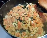 A picture of step 3 of Cheesy Italian Sausage skillet.