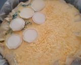 Une image de l'étape 5 de Tarte Bi Goût Epinards chèvre et Lorraine.