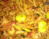 Foto langkah ke 5 dari resep Usus Pete Balado.