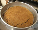 A picture of step 5 of Fluffy Macrobiotic Cocoa Cake (with easy measurements).