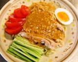 A picture of step 12 of Szechuan Chicken Over Chilled Noodles (Bàng Bàng jī liáng miàn).