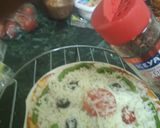 वेजिटेबल पिज़्ज़ा (Vegetable pizza recipe in Hindi) रेसिपी चरण 3 फोटो