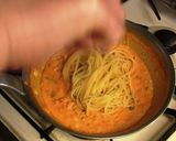 A picture of step 9 of Tomato Cream Pasta with Crabmeat.