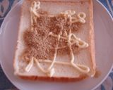 A picture of step 2 of Aromatic Ground Sesame Toast.