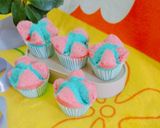 Foto langkah ke 8 dari resep Bolu Kukus Dua Warna #No Soda.