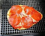 A picture of step 6 of Grilled Naan Pizza.
