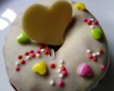 A picture of step 6 of Red Velvet Donuts#valentinedishcontest.