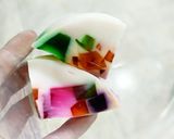 Foto langkah ke 6 dari resep Puding Cantik Mozaik.