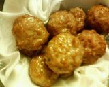 A picture of step 4 of Just Like a High-Class Chinese Restaurant Jumbo-Sized Meatballs.