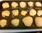 A picture of step 5 of Dinner Rolls.