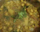 A picture of step 16 of Indian Home-style Curry with Potatoes and Chickpeas.