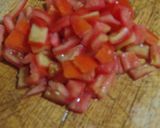 A picture of step 1 of Spicy chicken tortillas.