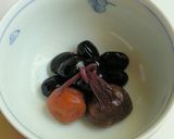 A picture of step 4 of To Serve to Guests or on Special Occasions: Good Luck Tea with Black Soy Beans.