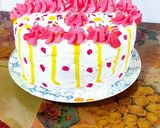عکس مرحله 2 از دستور 🎂کیک تولد خودم🎂با فیلینگ مارمالاد پرتقال🍊