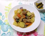Baranyai kanászpörkölt cserépedényben recept fázis 4 fotója