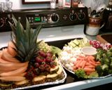 A picture of step 4 of Colorful Fruit Platter.