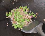 Foto langkah ke 2 dari resep Nasi Goreng Putih Petai.