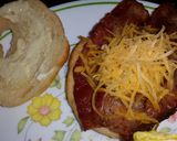 A picture of step 4 of Best breakfast sandwich.