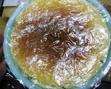 A picture of step 9 of Soccer Ball Cake.