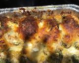 A picture of step 8 of Cheesy Stuffed Spinach Chicken.