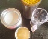 A picture of step 1 of Homemade Coffee creamer.