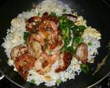 Shrimp, Egg and Pea fried rice recipe step 16 photo
