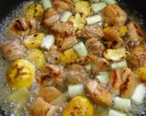 A picture of step 12 of A Chef's Recipe for Chinese-style Chestnut and Chicken Stir-fry with Star Anise.