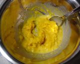 A picture of step 2 of Kabocha Squash Custard Pudding (with just 1 egg).