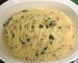 Foto del paso 1 de la receta: SPAGHETTI CON TOCINO 🥓 Y QUESO 🧀