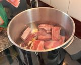 A picture of step 2 of Canarian Puchero.