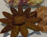 عکس مرحله 4 از دستور کتلت عدس بدون گوشت 😍و سالاد میوه