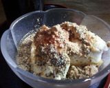 A picture of step 1 of Super Easy Silken Tofu Dessert with Sesame Kinako Kuromitsu.