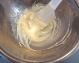 A picture of step 8 of Le Fraisier Style White Chocolate Cake.