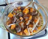 A picture of step 7 of Vickys Venison Cider Casserole, GF DF EF SF NF.