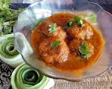 A picture of step 3 of Creamy Malai kofta.