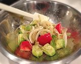 A picture of step 2 of Chilled Japanese-Style Pasta With Avocado.