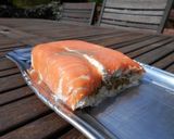 Une image de l'étape 2 de Terrine saumon asperges#paques.