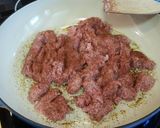 A picture of step 1 of 3 Bean Turkey Chili "veggie-free".