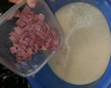 A picture of step 5 of Cheesy Potato Ham & Broccoli Soup.