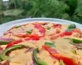 A picture of step 4 of Vegetables Pizza.