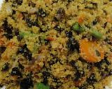 A picture of step 3 of Fried cuscus.