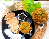 A picture of step 3 of Gobhi ka Keema or Minced Cauliflower.