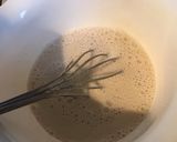 Une image de l'étape 7 de Tarte aux pêches jaunes et amandes (pâte brisée épeautre, semoule fine et lait).