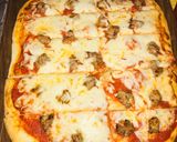 Pas rețetă Pizza de casă 14 fotografie