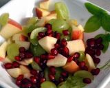 A picture of step 1 of Honey Yogurt Salad.