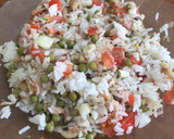 Foto del paso 2 de la receta: Ensalada de atún y arroz